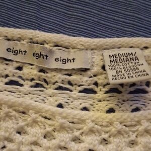 Eight Eight Eight Ivory Knit Sweater